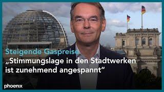 Schaltgespräch mit Ingbert Liebing (Verband kommunaler Unternehmen) am 06.10.22