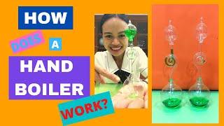 HAND BOILER | HOW DOES A HAND BOILER WORK? | 5-MINUTE EXPERIMENT |