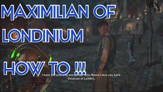 Assassins creed Valhalla || Maximilian Londinium locked house guide