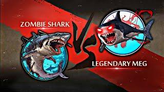 Shadow Fight 2 Zombie Shark Vs Legendary Megalodon