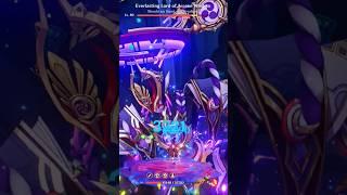 Hutao C0 dragon bane r5 Showcase damage 1M #hutao  #genshinimpact  #genshinimpactindonesia #shorts