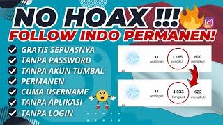 Cara Menambah Followers IG Indonesia Aktif Gratis Permanen Sepuasnya Terbaru