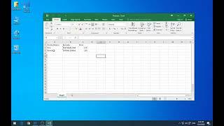 Link to an Excel file in the barcode label software