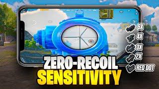 PUBGMOBILE & BGMI  ZERO RECOIL SENSITIVITY CODE SENSITIVITY SETTINGS  for all android & iOS devices