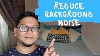 How to reduce the background noise using Premiere Pro 2018 - adaptive noise reduction | Vlog 238