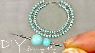 Bugle Beads Necklace Tutorial: Easy Jewellery Making at Home for Beginners