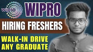 Wipro Walk-In Drive for Freshers | Wipro Off-Campus Hiring for Freshers | Gowtham M