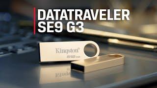 Premium high-performance USB flash drive – Kingston DataTraveler SE9 G3