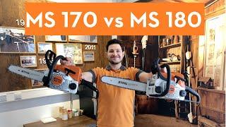 Unterschied MS 170 vs. MS 180, der schnelle Vergleich!