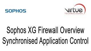 Sophos XG Firewall Synchronised Application Control