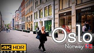 Walk with Me in Oslo | City Center | 4K HDR | June 2024