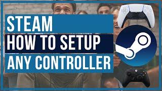 How To Setup Any Controller On Steam - Xbox, PS5 Dualsense, and More