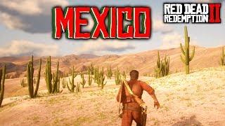 EXPLORING MEXICO IN RED DEAD ONLINE! (Outside Of The Map)- Red Dead Redemption 2