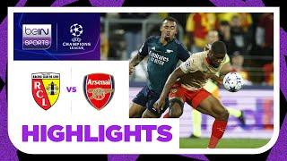 Lens v Arsenal | Champions League | Match Highlights