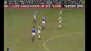 Celtic 0 Rangers 1 Jan 2nd 1990 Spackman scores