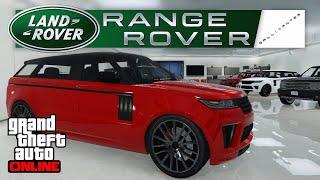 Range Rover Garage ( with Real Life Cars ) in GTA 5 Online