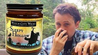 Witch City Wicks SLEEPY HOLLOW Candle Analysis / Review - The Candle Enthusiast