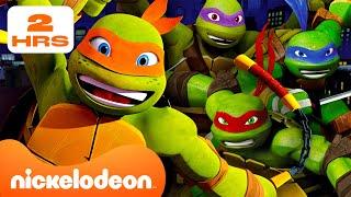 TMNT | 2 STUNDEN mit den BESTEN Battles von Mikey aus Staffel 1& 2! 🟠 | Nickelodeon Deutschland