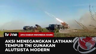 Latihan Tempur TNI 3 Matra di Situbondo, Sejumlah Peralatan Tempur Modern Diterjunkan | AKIS tvOne