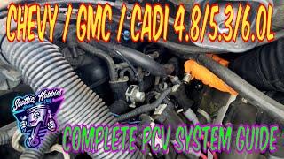 Chevy/GMC 4.8L/5.3L/6.0L PCV Valve Replacement & System Explained. Silverado, Tahoe, Yukon, Sierra.