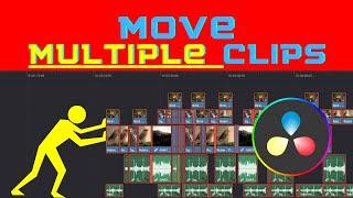 5 Ways to Move Multiple Clips in DaVinci Resolve 18