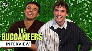 The Buccaneers -  Matthew Broome & Guy Remmers on getting into their roles & the 'unexpected' finale