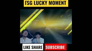 LUCKY MOMENT OF TSG ️   #short #twosidegamers  #shorts