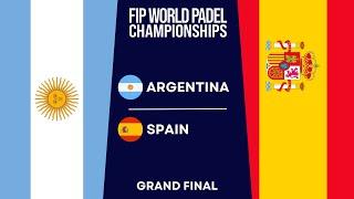 GRAN FINAL | ARGENTINA VS ESPAÑA | FIP MUNDIAL PADEL 2024 | Highlights (Todos los Partidos)