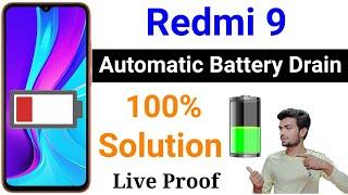 Redmi 9 battery drain problem | How to fix Battery drain problem In Redmi 9 | Anuj k Facts