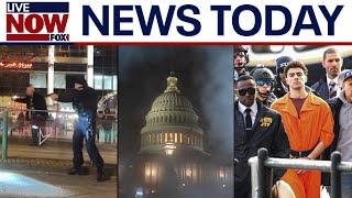 Noon news: Shutdown averted, Luigi Mangione, Germany attack & more top stories | LiveNOW from FOX