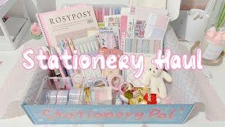 a huge black friday stationery haul ft. Stationery Pal  | cute, pastel, aesthetic