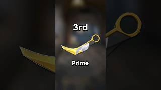 Ranking Every Karambit Knife in VALORANT!