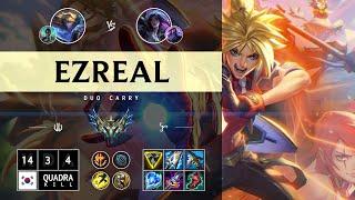 Ezreal ADC vs Kai'Sa - KR Challenger Patch 14.12