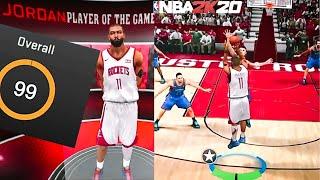 NBA 2K20 Mobile MY bigCAREER EP 3 - Max Overall! 1st YAK3M & LOB POSTER!