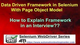 Selenium Java Framework | Hybrid Framework for Beginners | Page Object Model Overview