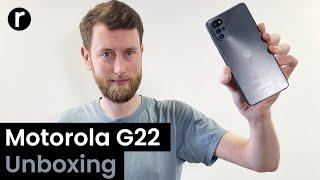 Motorola G22 Unboxing and Hands On