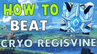 How to EASILY beat Cryo Regisvine in Genshin Impact - Free to Play Friendly!