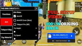 Free Fire King Cheat V11 Hack  100% Working Hack No Fake Pc + Mobile Both Working ️