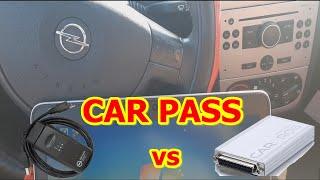 Opel Tigra B read Car Pass.(security code) Carprog vs Opcom.