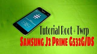 Cara root dan instal twrp samsung j2 prime