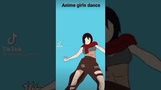 Anime girls dance
