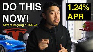 DO THIS NOW! before buying your TESLA | Financing Tip