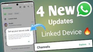 4 Whatsapp New update | Secret code for Whatsapp web Whatsapp new feature | Whatsapp updates 