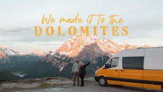 We're Back in The DOLOMITES! | Let the Mountain Hikes Begin! | Van Life Europe