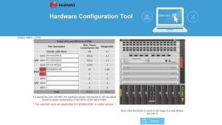 How to use the hardware configuration tool of the huawei switch?
