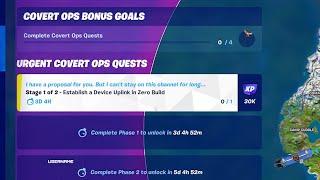 Establish a Device Uplink in Zero Build - Fortnite Ops Bonus Goals