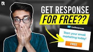 Getresponse For Free - How to Get GetResponse Plan For Free