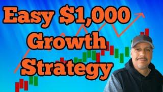 EASY Strategy to Grow a $1000 Account Fast Trading Micro Emini Futures