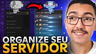 Como Deixar Seu SERVIDOR BONITO e ORGANIZADO no Discord!!