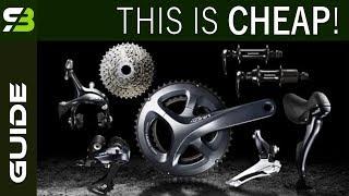 80% Cheaper Than Dura-Ace... Top 5 Road Groupsets For Beginner Cyclists.